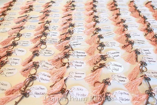 escort card table ideas