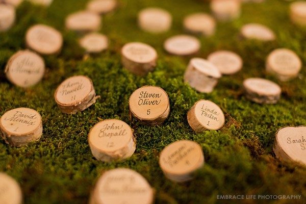 escort card table ideas