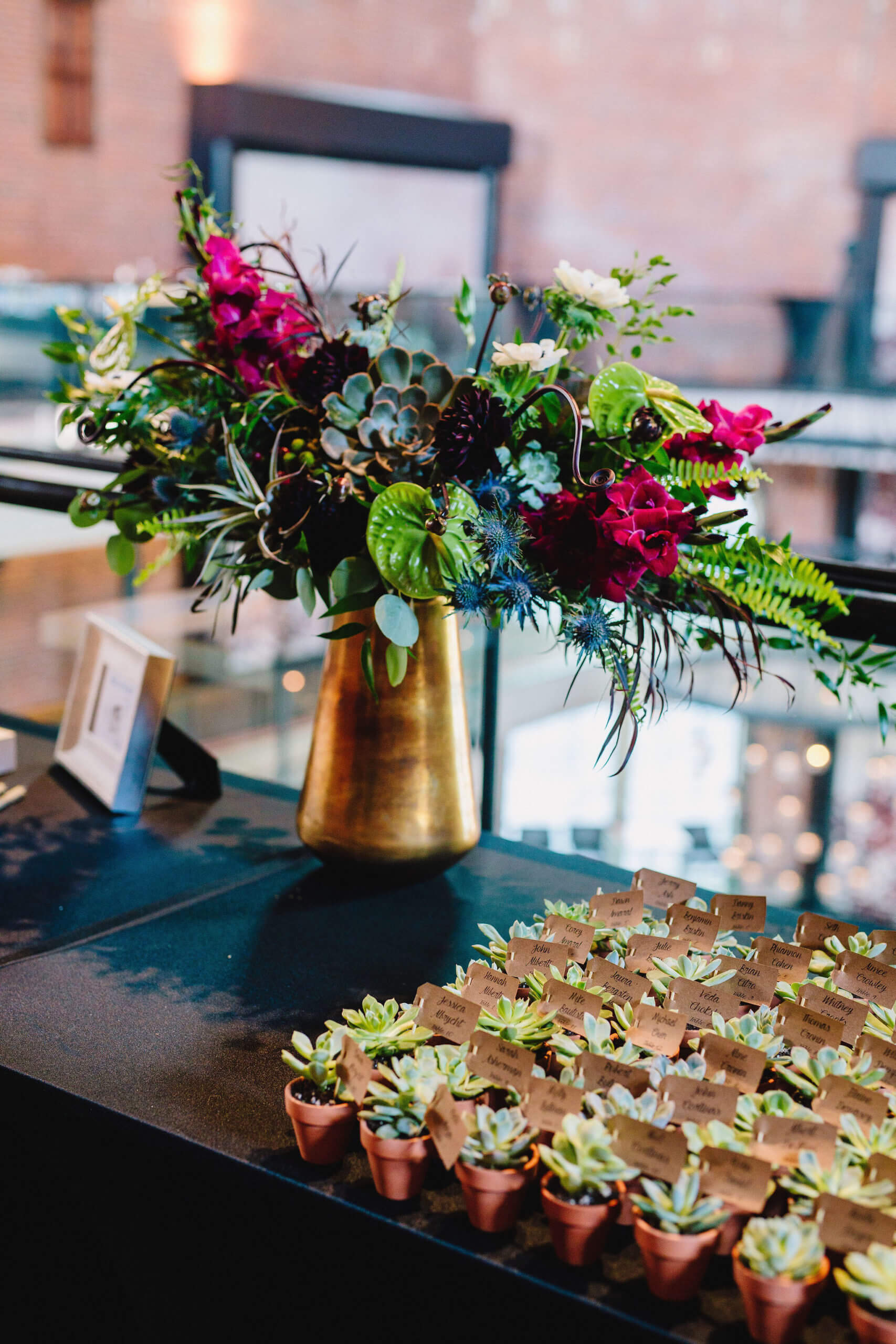 Copper Penny Flowers Autumn Wedding at the Liberty Hotel photos by Zac Wolf