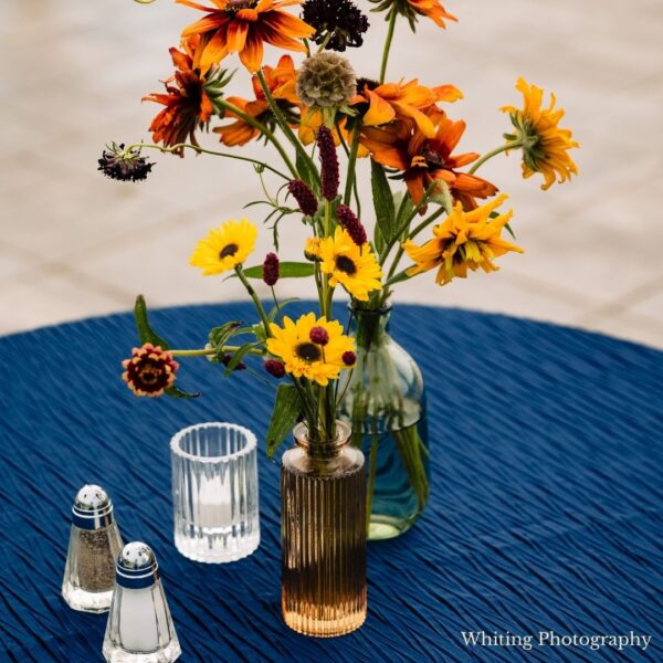 Colorful Glass Bud Vase a