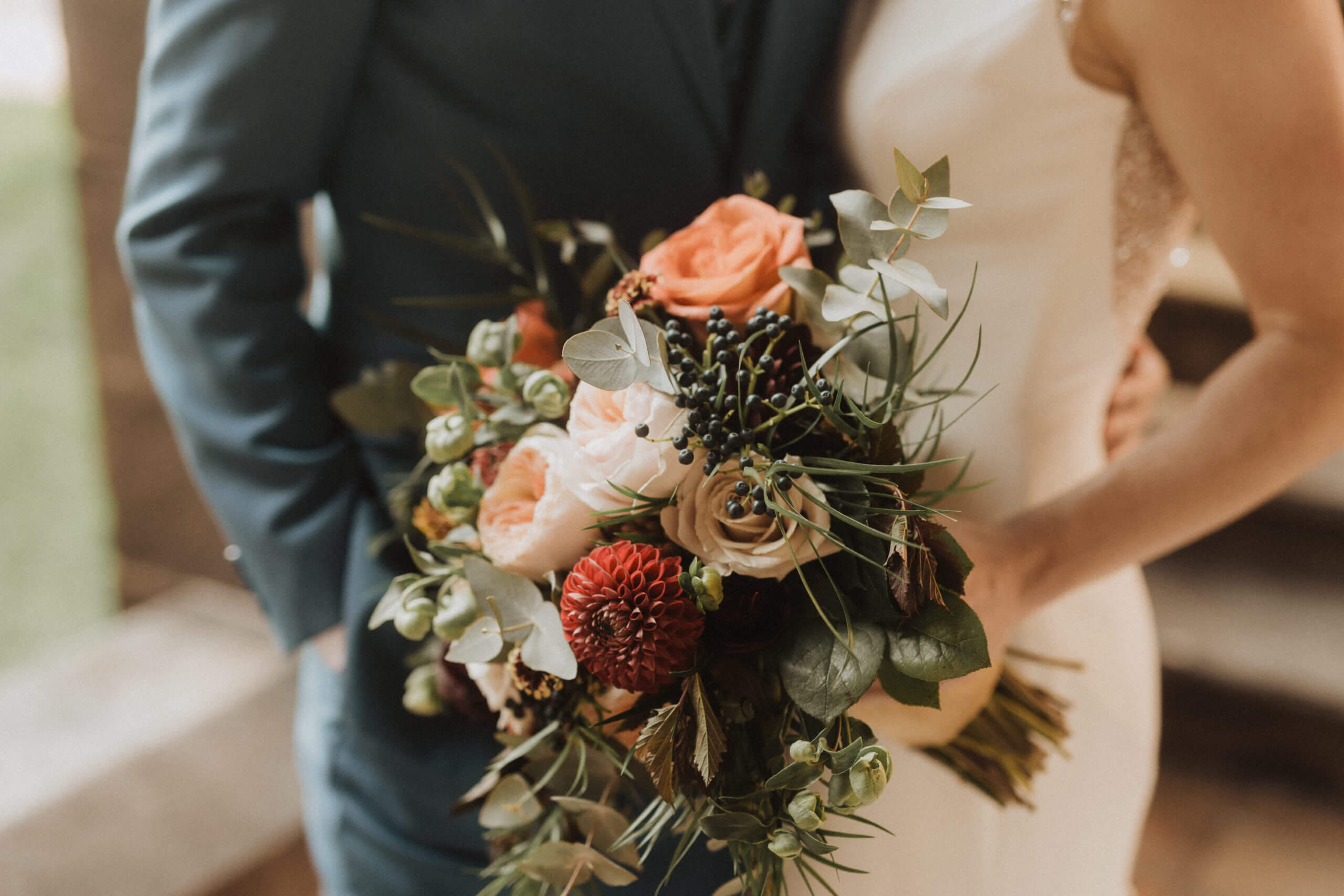 Copper Penny Flowers Summer Wedding at Boston Public Library photos by Frame and Anchor