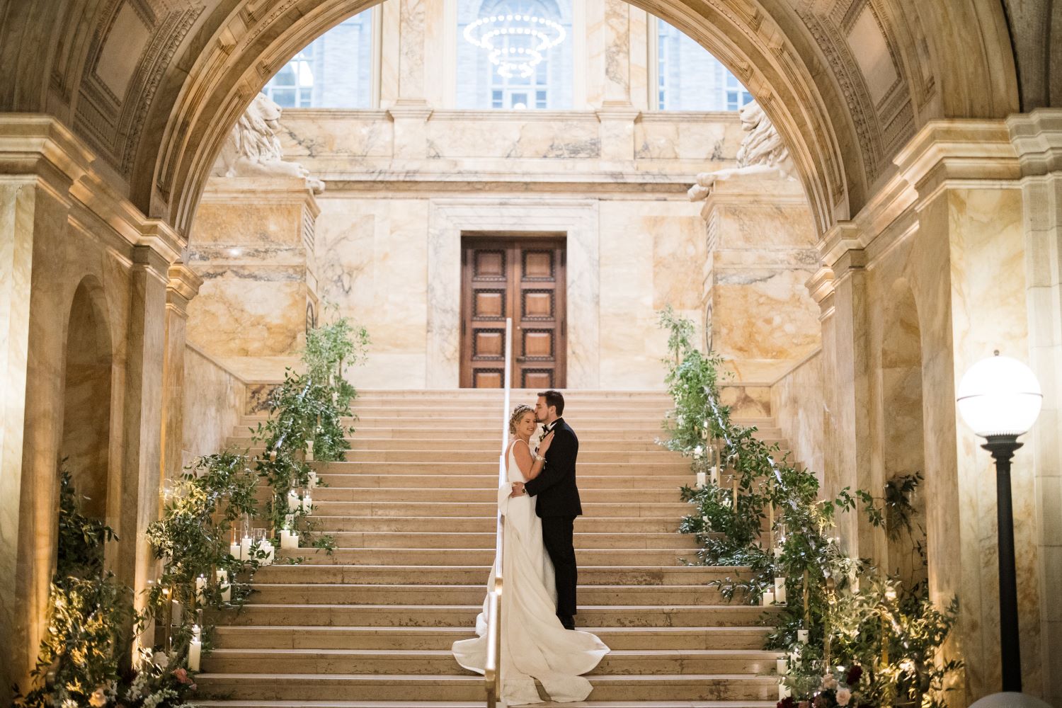 Emma & Alex, Boston Public Library