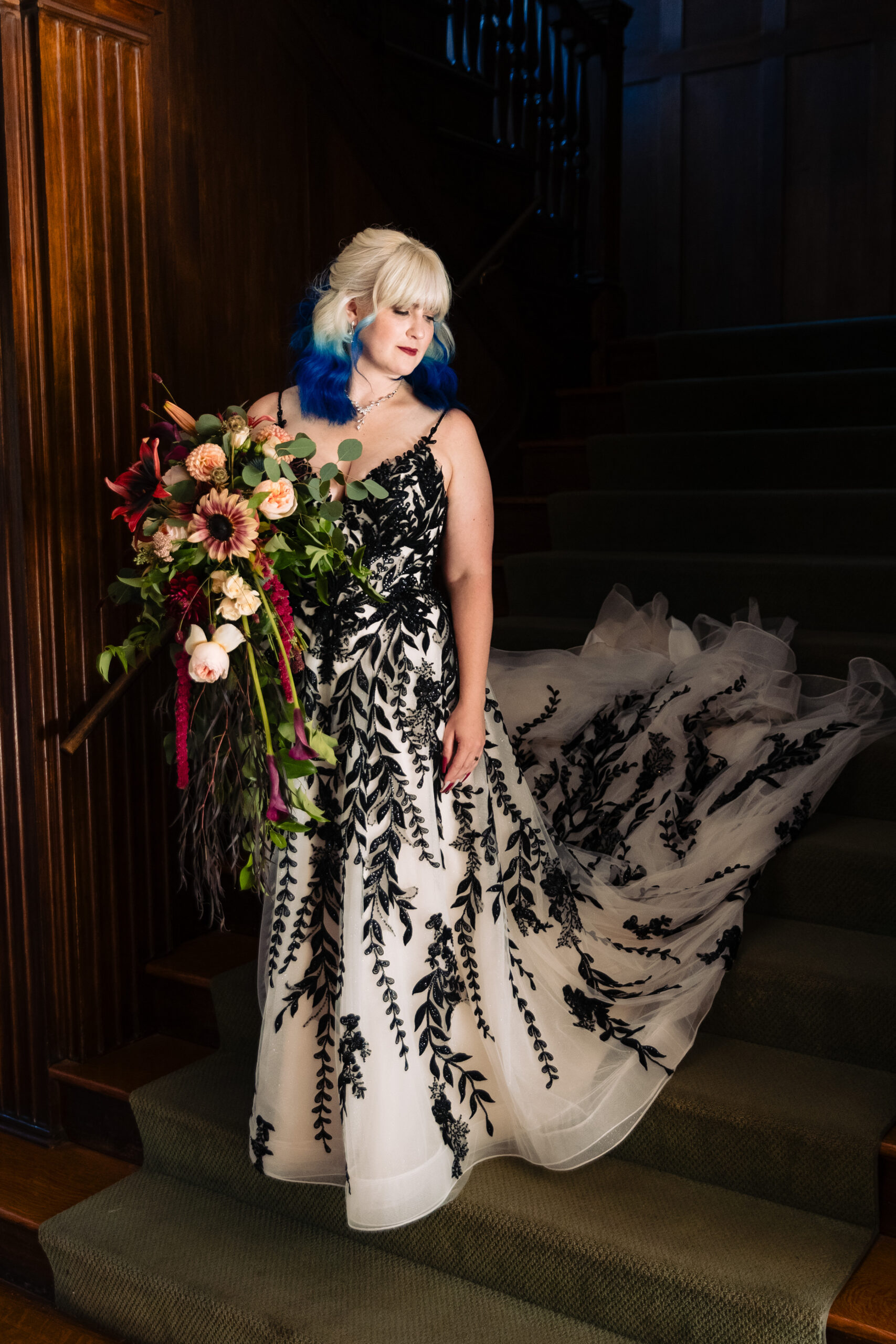 Fall wedding florals