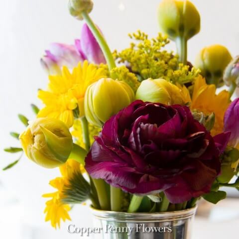 Mint Julep flower from Acton client