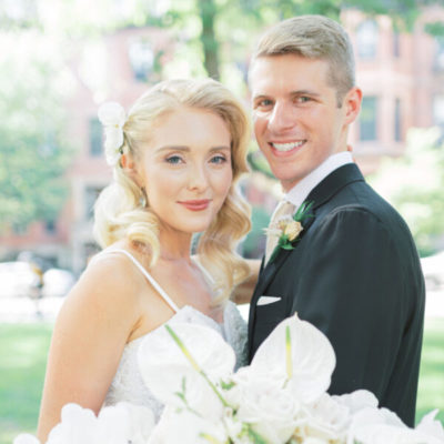 Copper Penny Flowers Summer Wedding at the Fairmont Copley photos byStephanie Vegliante Photography