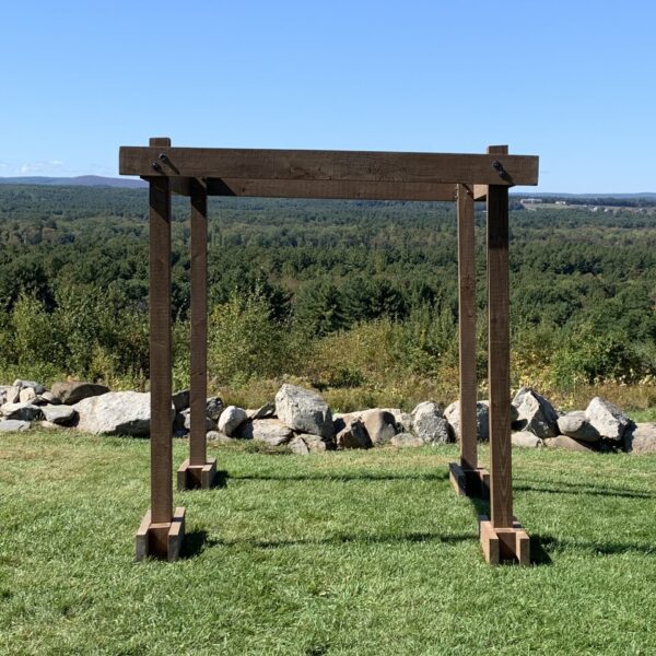 Wooden Arbor/Chuppah Undecorated