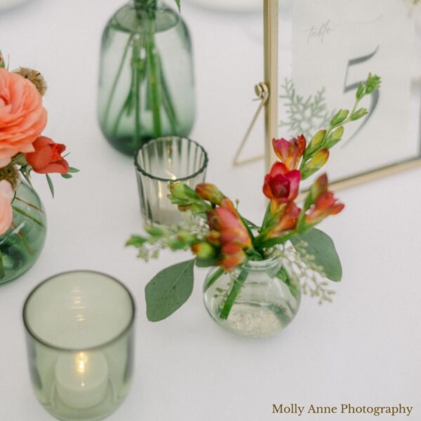colorful glass votive a