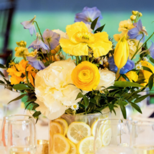 Splendid floral arrangement at Copper Penny Flowers North design studio