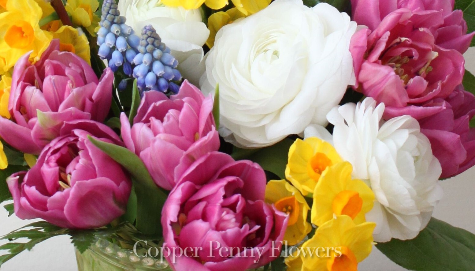 Supplies for Tulip Floral Design Virtual Class