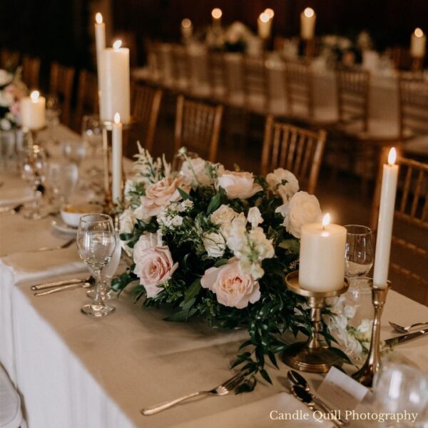 tall pillar candle a